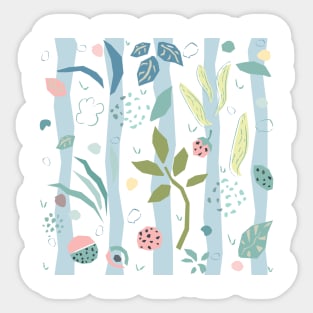 Expressive Plant Affair Sticker